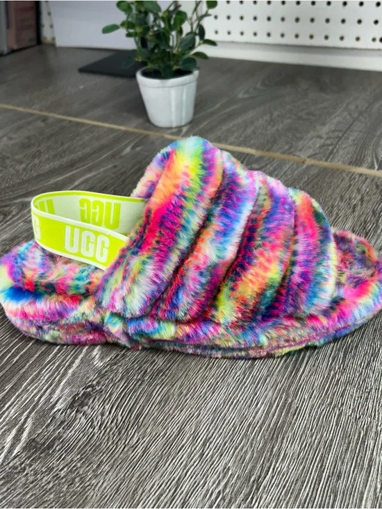 UGG FLUFF YEAH PIXELATE SLIPPERS - Picture 12 of 12